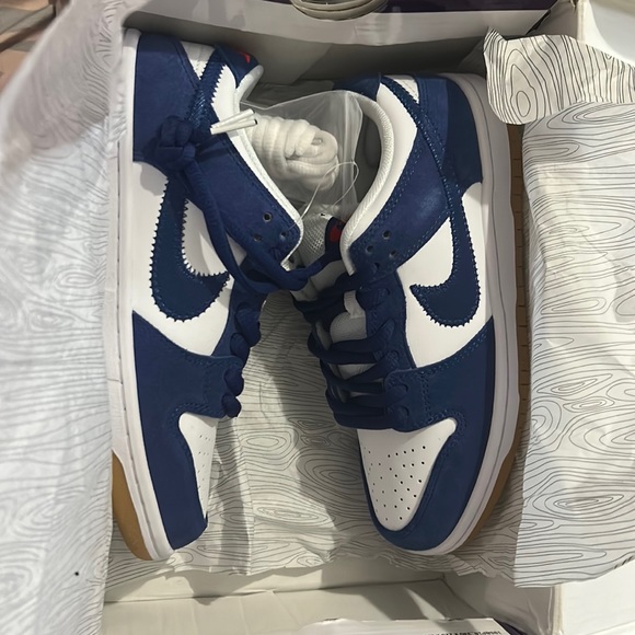Nike Shoes - Nike dunk low LA Dodgers edition size 6.5
